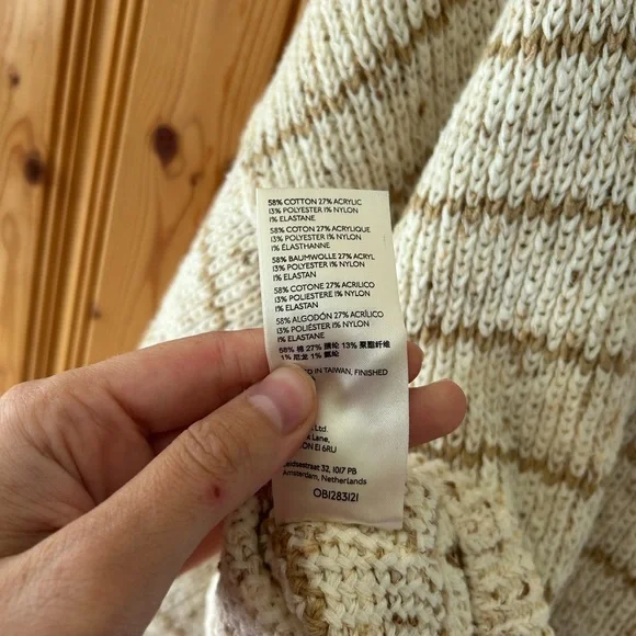 Free People Starlight Stripped Sweater - Picture 6 of 6